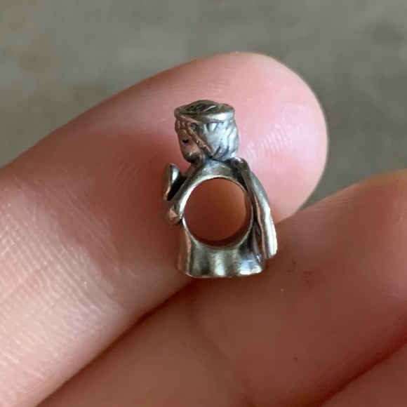 Retired Pandora Angel of Love Charm Sterling Silver 925 - Picture 4 of 7